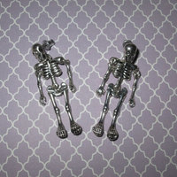 Jointed Skeleton Earrings - Thumbnail 1