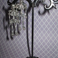 Jointed Skeleton Earrings - Thumbnail 2
