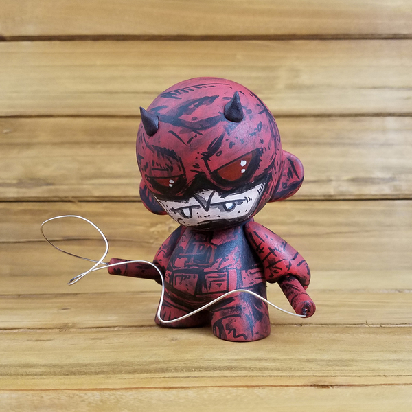 The Devil of Hell's Kitchen custom Munny 4" figure