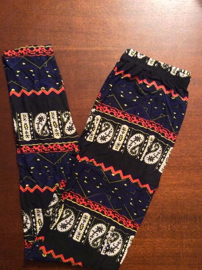 Paisley Shape Leggings