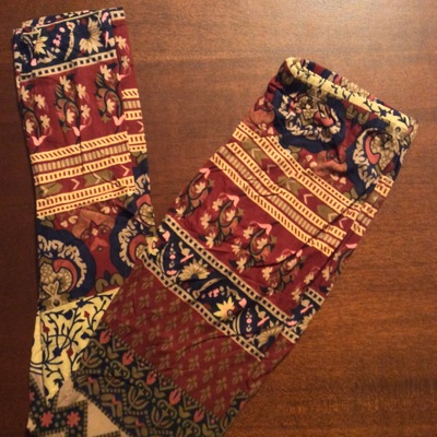 Floral rust leggings - Thumbnail 5