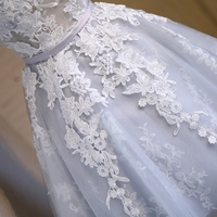 Cute A-line lace short prom dress,homecoming dresses - Thumbnail 4