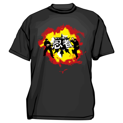 Good ninja / bad ninja t-shirt