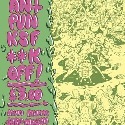 Mutant punks f off! #2 by kevin panetta & jared morgan