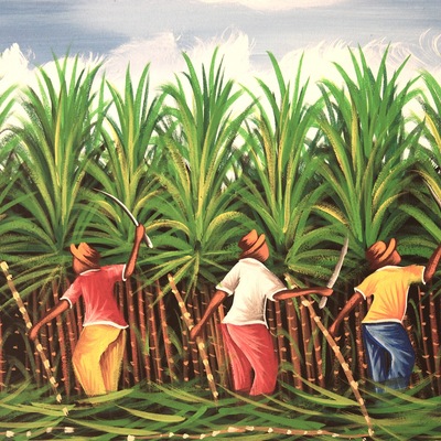 Sugar cane painting 20 x 24