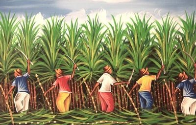 Sugar cane painting 20 x 24