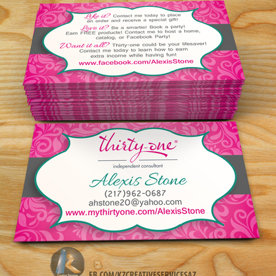 Thirty one business cards - 1
