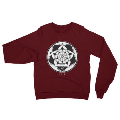 Dark tudor raglan sweater