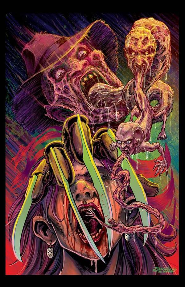 Freddy Krueger nightmare print