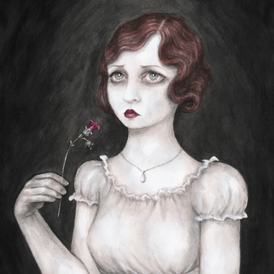 Deadly nightshade - original artwork - Thumbnail 5