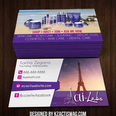 Acti-labs business cards - 7