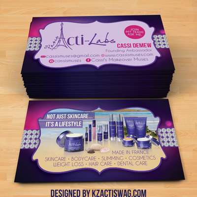 Acti-labs business cards - 1