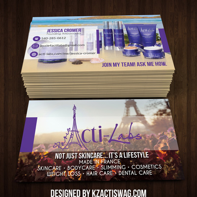 Acti-labs business cards - 2