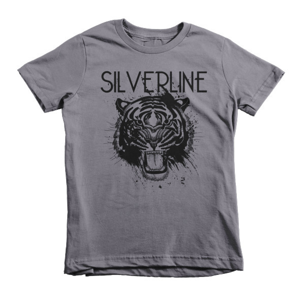 Short sleeve kids tiger shirt