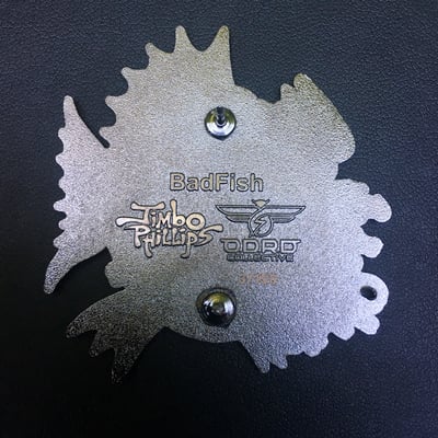 Bad fish pin (hard enamel) limited numbered edition (150)