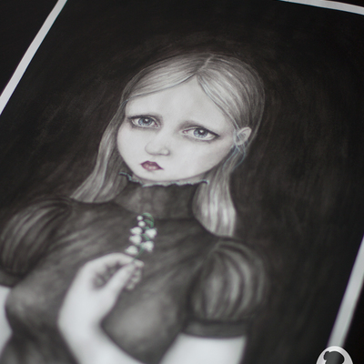 Lily of the valley - original artwork