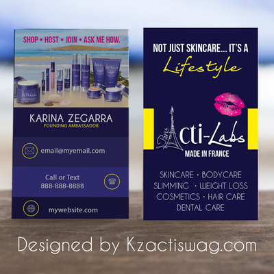 Acti-labs business cards - 9