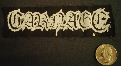 Carnage punk cloth patch