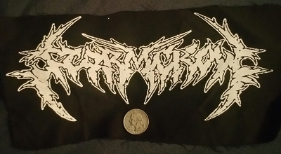 Stormcrow punk cloth patch