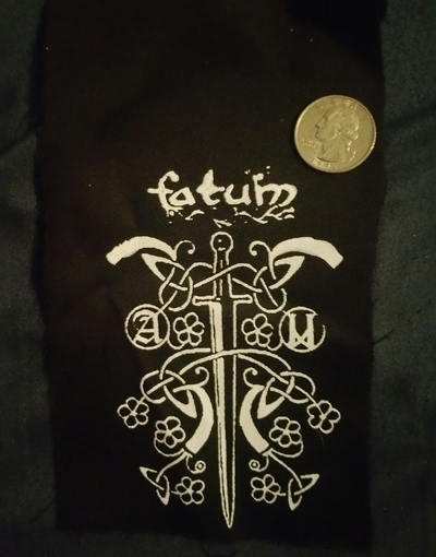 Fatum cloth punk patch