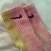 Dip Dyed Two-Tone Custom Nike Socks  - Thumbnail 1