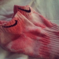 Pink Nike Ankle Socks