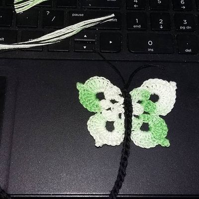 Large butterfly bookmark 
