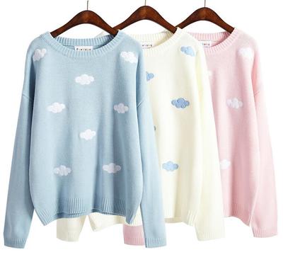 Kawaii Cloud Sweater