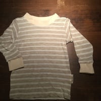 Long Sleeved Knit T-Shirt - Thumbnail 1