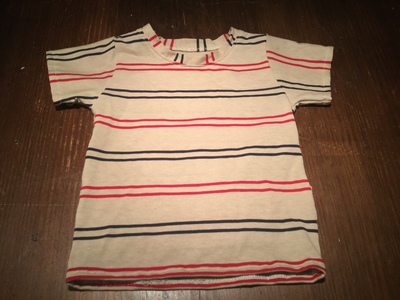 Vintage Cotton/Poly Striped T