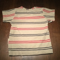 Vintage Cotton/Poly Striped T - Thumbnail 2