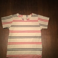 Vintage Cotton/Poly Striped T - Thumbnail 3
