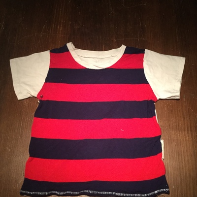 Vintage cotton/lycra contrast t