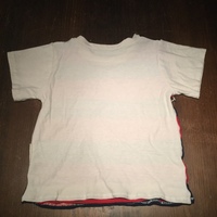 Vintage Cotton/Lycra Contrast T - Thumbnail 2