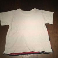 Vintage Cotton/Lycra Contrast T - Thumbnail 3
