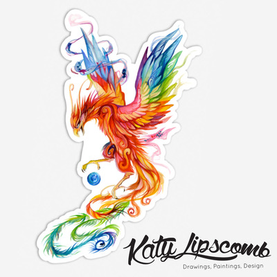 Regal Phoenix - Jumbo Bumper Sticker