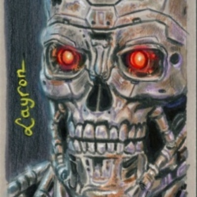 Terminator salvation sketch card return (c) - Thumbnail 5