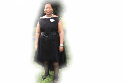 Black Hi-low tulle skirt