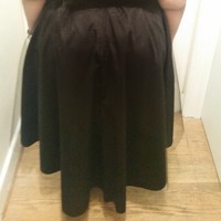 Black Hi-low tulle skirt - Thumbnail 2