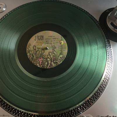 Randomly banded 180g 12" colored vinyl