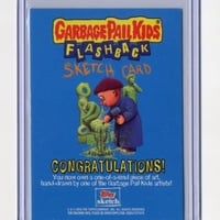 GARBAGE PAIL KIDS Flashback 2 Alien IAN Return Sketch Card - Thumbnail 2