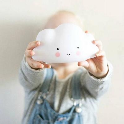 Cute cloud face night light lamp - Thumbnail 5