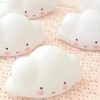 Cute Cloud Face Night Light Lamp - Thumbnail 3