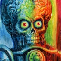 MARS ATTACKS OCCUPATION Return Sketch Card 1 - Thumbnail 2