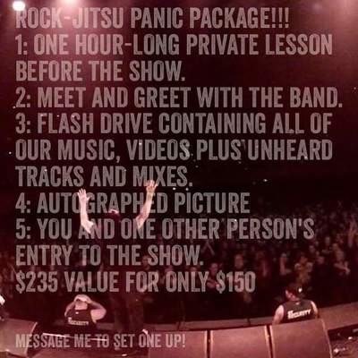 Rock - jitsu meet and greet package