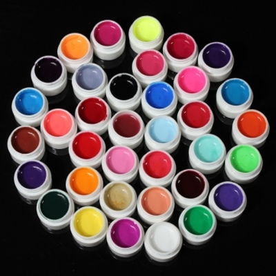 36 uv gel nail colors free shipping 