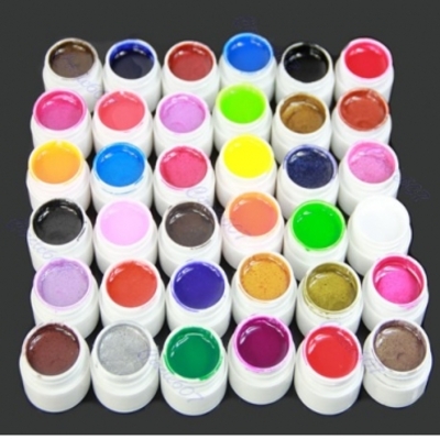 36 uv gel nail colors free shipping 