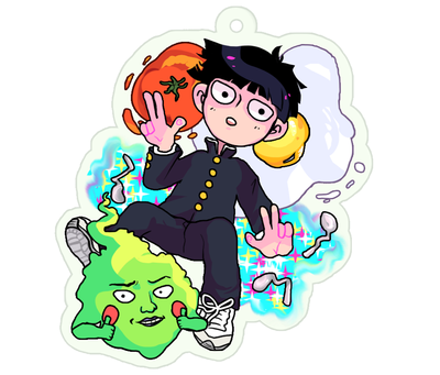 Mob Clear Acrylic Charm