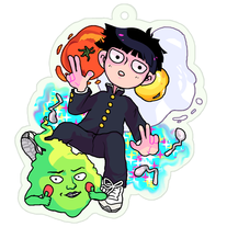 Mob Clear Acrylic Charm