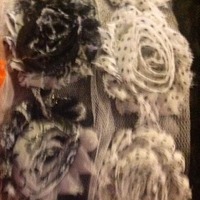 Shabby Flower Headbands (Double) - Thumbnail 3